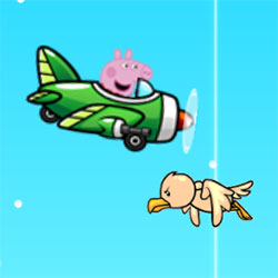Peppa Pig Fly In Rain